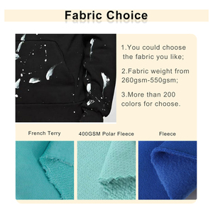 Suéter transpirable suave con estampado de pantalla personalizado de moda sin cordón, sudaderas con capucha de Fitness regulares para hombre, Sudadera con capucha sin MOQ - Product Image 2