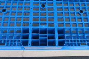 Nexara Magazijn 17.5Kg Duurzaam Drie Runner Logistiek Met 1412 1400*1200*162Mm Rasteroppervlak 4-Way Entry Voor Magazijnen - Product Image 5