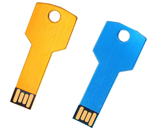 <strong>Personalised</strong> Metal USB Flash Drive Key Shape Pen Drive 2GB 4GB 8GB 16GB 32GB 64GB <strong>Memory</strong> Stick Key U Disk 2.0 /3.0 Thumb Drive - Product Image 2