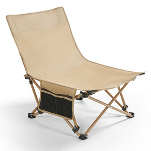 Factory Direct Wholesale Portable Heavy Duty Aluminum Frame Moon Chair Easy-Fold Design Carry Bag Garden Park Modern Outdoor Use - Product Image 1
