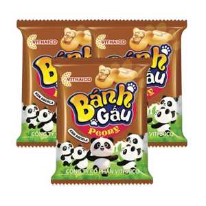 Galletas de Crema de Chocolate con Ositos de Peonía Vithaico, Deliciosas Galletas Crujientes para Llevar, Bocadillo Dulce para Niños, Paquete Escolar de 24g, Venta al por Mayor - Product Image 5
