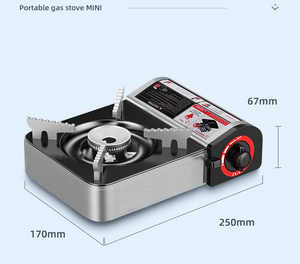Minicocina portátil de Gas, recipiente de <span class=keywords><strong>butano</strong></span> seguro para viaje al aire libre, herramienta de cocina - Product Image 3