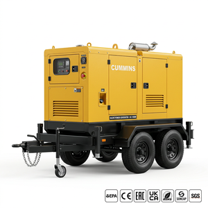 Groupe électrogène diesel silencieux d'urgence 2026 OEM 56 kVA 45 kW à moteur Cummins Weichai Yuchai Ricardo à faible consommation de carburant - Product Image 6