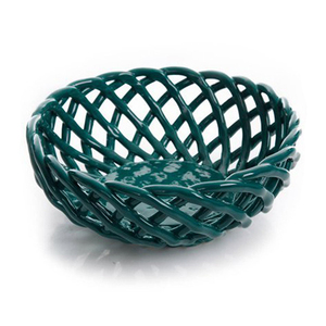 Cestino per Pane <span class=keywords><strong>in</strong></span> <span class=keywords><strong>Ceramica</strong></span> Intrecciata Ecologico Multifunzione per Conservazione Alimenti - Product Image 1
