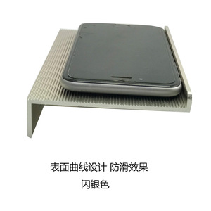 Support de téléphone portable en alliage d'aluminium, angle de 45 degrés, étanche, pour salle de bain et toilettes - Product Image 4