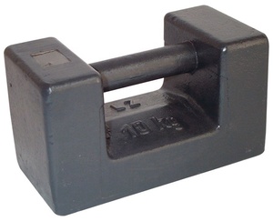 ترويج معيار OIML M1 10 أوزان موازنة الحديد الزهر اختبار الأوزان معايرة الأوزان للرافعة - Product Image 1