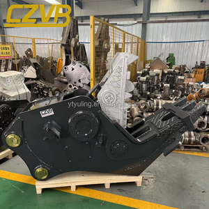 CZVB 40-45 ton graafmachine-aanbouw hydraulische pulverisator schaar 31,4-34,3 MPa druk betonbreker staalstaafrecycling 1 - Product Image 6