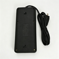 Stop Kontak Grosir Anjehold, 6 Outlet, 2 USB, 1 Type-C, Cincin Warna-warni, Soket Ekstensi Multi Plug untuk Rumah dan Kantor