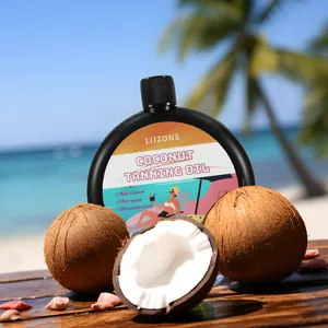 Factory Hot Sale Oem/private Label Sun Tanning Oil Spf4 Face Natural Tanning Oil Moisturizing Coconut Tanning Oil