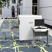 Scanner de bagages à rayons X pour inspection, technologie de détection par IA, taille du tunnel 650*500 mm, modèle SD-6550A