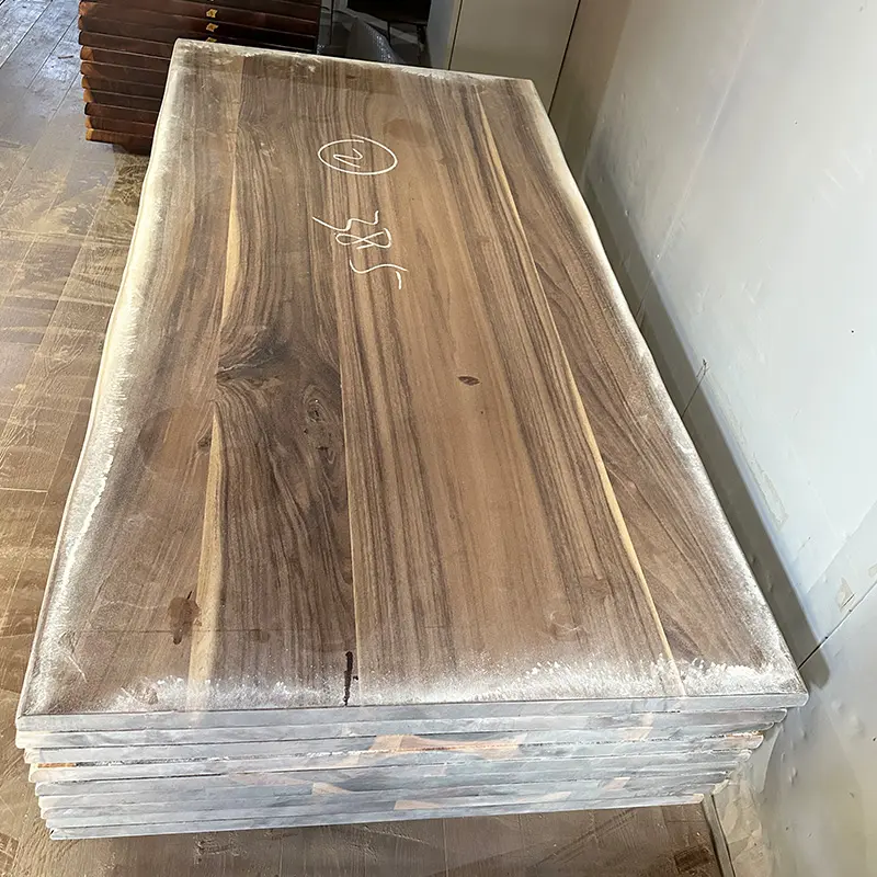7*3 feet south american walnut kitchen island butcher block solid wood countertops