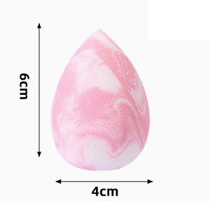 Ensemble d'éponges de maquillage lavables sans latex, violet, rose, rouge, réutilisables, pour le mélange de maquillage, logo personnalisé, vente en gros - Product Image 2