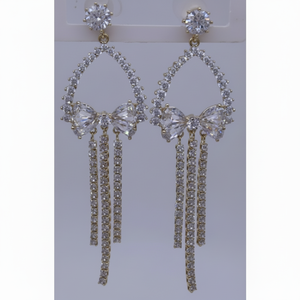 Elegante sei pezzi di gioielli in oro rosa gruppo di perle di diamanti per oro lucidato placcato oro per feste matrimoni o regali - Product Image 1