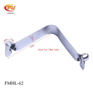 Manufacture Dual 6mm <strong>Spring</strong> Button Locks Pin <strong>Clip</strong> for Aluminum Telescopic Tube - Product Image 3