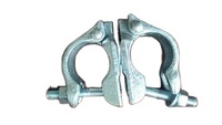 EN74 bs119 Construction demi-échelle pince pivotante Double coupleur d'échafaudage