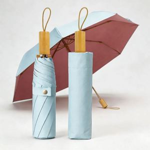Vente flash - Parasol pliant 3 volets de haute qualité avec impression de logo personnalisé - Product Image 3