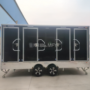 Pressure <b>Camping</b> Public Bathrooms Container Toilet <b>Portable</b> Restroom Mobile <b>Shower</b> Trailer <b>for</b> Apartment Office Building Use - Product Image 4