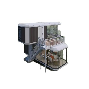 Casa Modular Prefabricada Tipo Cápsula Espacial para Exteriores, Casa Móvil, Cabaña Tipo Apple para Zonas Turísticas, Caseta de Vigilancia, Puesto de Venta Moderno - Product Image 1