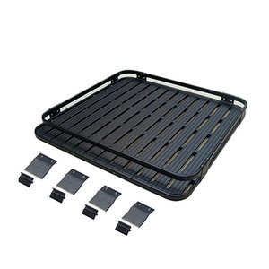 4x4 <span class=keywords><strong>SUV</strong></span> Support de toit universel en acier noir pour porte-bagages Toyota Hiace - Product Image 6