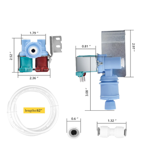 <span class=keywords><strong>Pièces</strong></span> OEM W10179146 W10408179 W10445780 Kit <span class=keywords><strong>de</strong></span> soupape d'admission d'eau <span class=keywords><strong>de</strong></span> remplacement pour <span class=keywords><strong>réfrigérateur</strong></span> Kenmore <span class=keywords><strong>Whirlpool</strong></span> Kitchenaid - Product Image 6