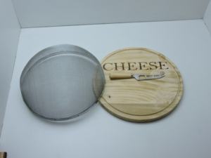 Christmas Tree Shape <b>Wooden</b> Cheese Board With <b>Knife</b> - Product Image 5