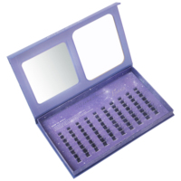 Bulu Mata Palsu Grosir Model Spike Cluster Lashes Bottom Individual Mix CD Curl Natural, Kit Bulu Mata Faux Lash Cluster Tahan Air Custom