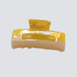 Barrette à cheveux carrée en acétate, design coloré, mode, usage quotidien, pinces pour filles et femmes - Product Image 4