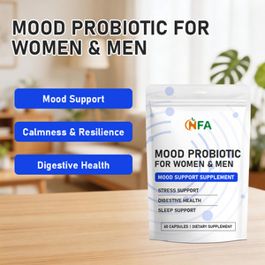 Capsules probiotiques de haute qualité contenant du Lactobacillus Helveticus pour favoriser une bonne humeur chez les femmes et les hommes – Capsules pour l'humeur des adultes - Product Image 5