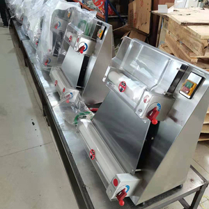 Máquina Laminadora de Masa Comercial, Eléctrica, de Acero Inoxidable, para Pizza/Pasta, Grosor Ajustable, para Panadería - Product Image 4