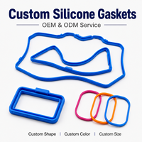 Joints et garnitures en silicone moulés sur mesure OEM pour boîtiers d'éclairage automobile, couvercles de batterie et boîtiers électroniques