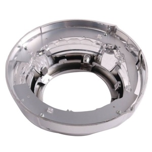 3 Inch Panamera <b>LED</b> Angel Eye Shroud/Bi Xenon <b>Projector</b> Panamera Shroud Cover With White Angel Eyes - Product Image 3