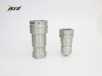 Connecteurs à raccord rapide PAV KSA ISO 7241, accouplements rapides pour tracteurs et machines de moulage par injection, remplaçant les ANV plus rapides