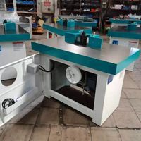 NEWEEK Table coulissante en bois massif pour le travail du bois à rainurer les coins ronds Toupie verticale Moulder Shaper End Miller Machine