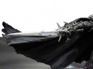 ตุ๊กตาอนิเมะทำมือ งานสั่งทำพิเศษ ตุ๊กตา <span class=keywords><strong>World</strong></span> of Warcraft Lich King Alsace ของตกแต่ง โมเดล PVC ตุ๊กตาอนิเมชั่น - Product Image 5