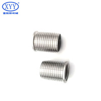 M7*1-M9*1-12L Stainless Steel Fully Threaded Slotted Drive Metric Spark Plug Screw Sleeve Thread Inserts OEM Customizable