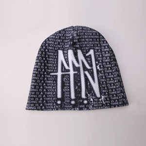 Bonnet de course et de cyclisme personnalisable avec motif à carreaux de designer, bonnet d'automne pour impression de logo - Product Image 2