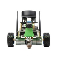 Kit IA ROS JetBot Version Professionnelle B avec Deux Contrôleurs, Robot de Cartographie Lidar, Traitement Visuel, Carte Jetson Nano B01