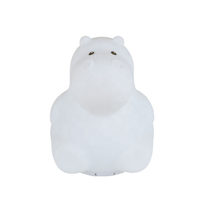 Haut-parleur lampe mignon hippopotame musique lampe Silicone bébé enfant sommeil <span class=keywords><strong>veilleuse</strong></span> avec USB Rechargeable Portable musique <span class=keywords><strong>veilleuse</strong></span> - Product Image 5