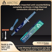 Pâte thermique en silicone MX-4 4g/8g/20g pour le refroidissement du processeur et de la carte graphique