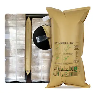 Container Cargo Shock Resistant Small Pack Pillows Air Dunnage Bag For Safe Pallet Transportation