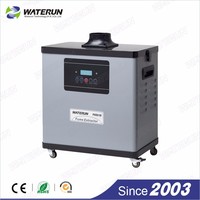 Extracteur de fumée F6001D 210W 310m³/h avec télécommande, alarme de filtration, purificateur de fumée à faible bruit avec filtration 3 couches 99,97% pour la soudure