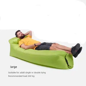 Cadeira Inflável Woqi Sofá Blow Up Seat Gaming Lounger Indoor Outdoor Camping Jardim Elegante