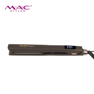 Lisseur et boucleur professionnel MAC Titanium 480F 2 en 1, double tension, écran LCD, chauffe rapide, <span class=keywords><strong>fer</strong></span> à <span class=keywords><strong>lisser</strong></span> de salon - Product Image 2