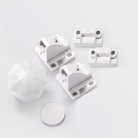 Serrure magnétique de sécurité pour bébé, écologique, de haute qualité, porte-clés, épaisseur 3 cm, fixation par vis 3M, verrou de tiroir d'armoire anti-enfant 4
