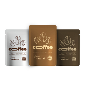 Thân thiện với môi tùy chỉnh in đứng lên túi thực phẩm cấp cà phê tự nhiên bao bì túi nhựa - Product Image 3