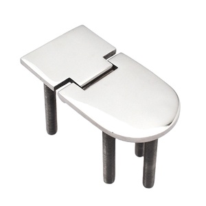 Bester Preis Spiegel politur Edelstahl Boot Scharnier Tür scharnier mit Gewinde bolzen für Marine Hardware - Product Image 1