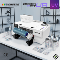 Máquina de Impresión UV para Etiquetas de Cristal de 30 cm, Equipada con EPSON I3200HD para Fabricación de Juguetes, Embellecimiento, Transferencia sin Burbujas