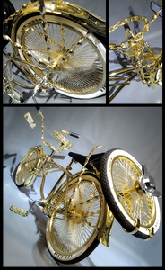 20 pollici Lowrider bici retrò Harley-Davidson stile costa occidentale Chicano Custom Cruiser Bike - Product Image 6