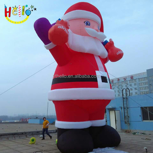 Giant Inflatable Cartoon Giáng Sinh Santa Claus, Ngoài Trời Giáng Sinh Santa Claus Trang Trí Inflatable OEM - Product Image 3