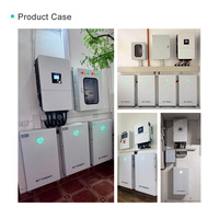 Batterie solaire LiFePO4 10 kWh, système de stockage d'énergie domestique, 51,2 V 200 Ah, cellules de qualité A, conception extensible avec contrôle par application intelligente